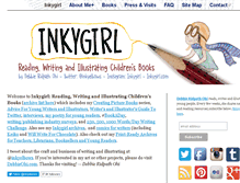 Tablet Screenshot of inkygirl.com